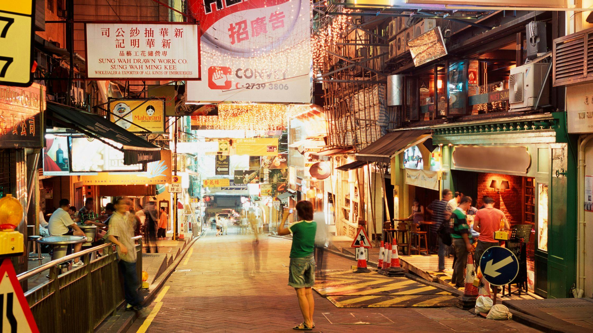 Lan Kwai Fong – Nightlife District